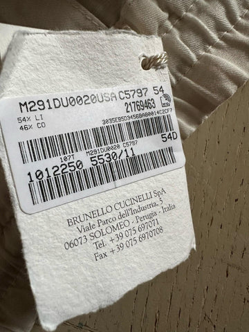 Brunello Cucinelli Men Linen-Blend Drawstring Shorts Of White US 38/54 New $795