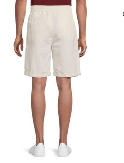 Brunello Cucinelli Men Linen-Blend Drawstring Shorts Of White US 38/54 New $795
