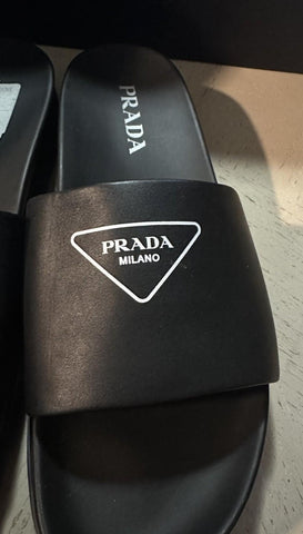 NIB Prada Mens Logo Chunky Lug Pool Slides Sandal 11 US/44 Eu