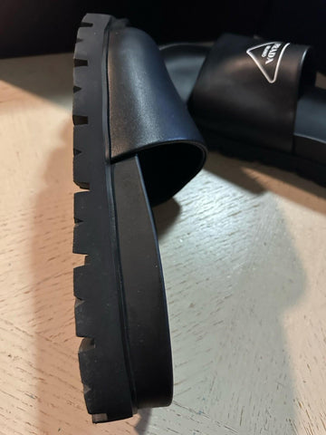 NIB Prada Mens Logo Chunky Lug Pool Slides Sandal 11 US/44 Eu