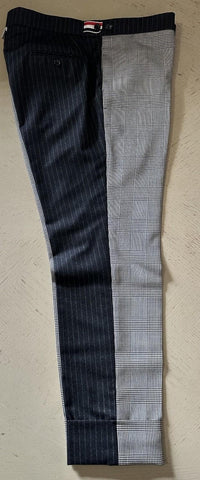 New $1450 Thom Browne Men Dress Pants Gray  Size 3 ( 52/36 )