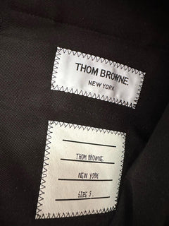 New $1450 Thom Browne Men Dress Pants Gray  Size 3 ( 52/36 )