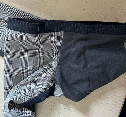 New $1450 Thom Browne Men Dress Pants Gray  Size 3 ( 52/36 )