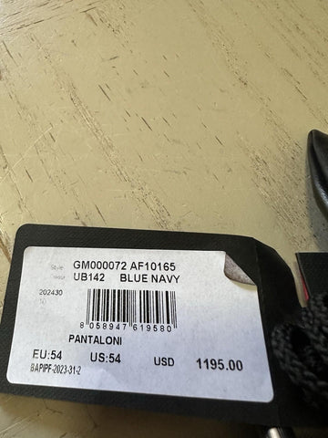 Giorgio Armani Men’s Pants Track Pants 38 US/54 Eu Navy NWT $1195 Italy