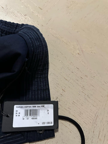 Giorgio Armani Men’s Drawstring Pants 38 US/54 Eu Navy NWT $1695 Italy