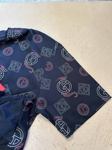 Giorgio Armani Men Limited Edition G Prnt T Shirt Navy 56/XL New $1095 Italy