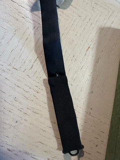 New Gucci Silk Skinny Bow Tie Black Made in Italy