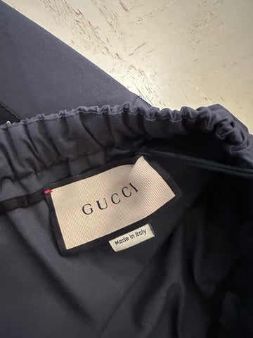 Gucci Men Drawstring Oversize Skater Heavy Cotton Pants Gray 36 US New $1350