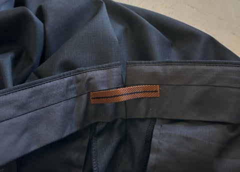 ZEGNA Regular Fit Dress Pants 15 MIL MIL Wool DK Gray 32 US ( 48 Eu ) New $980