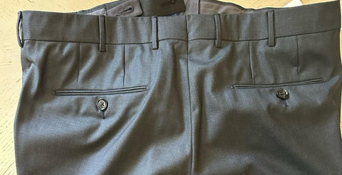 ZEGNA Regular Fit Dress Pants 15 MIL MIL Wool DK Gray 32 US ( 48 Eu ) New $980