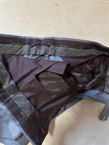 New $6450 ZEGNA Couture Wool Suit Gray 44R US/54R Eu  Italy