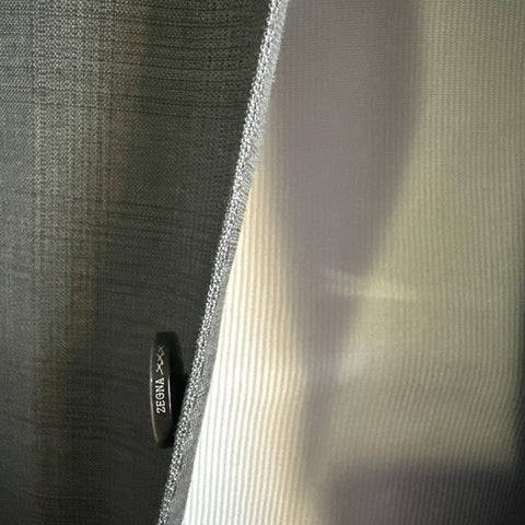 New $6450 ZEGNA Couture Wool Suit Gray 44R US/54R Eu  Italy