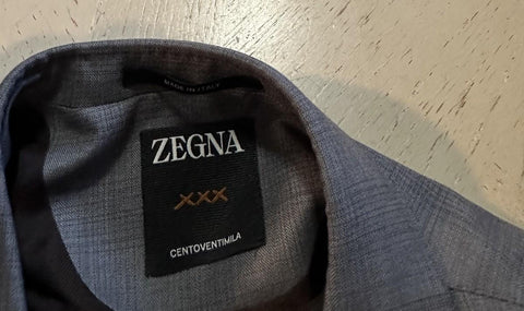 New $6450 ZEGNA Couture Wool Suit Gray 44R US/54R Eu  Italy