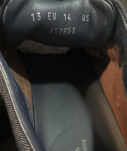 ZEGNA Couture Sneakers Shoes Blue 14 US/47 Eu New $850