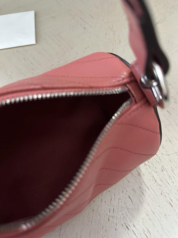 Gucci Blondie mini Leather shoulder bag Pink 760170 New $2250
