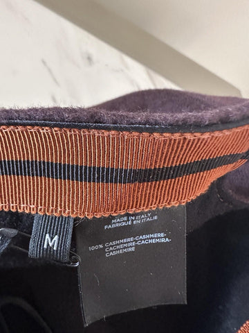 NWT ZEGNA Cashmere Baseball Hat Purple maybe  Size M Italy