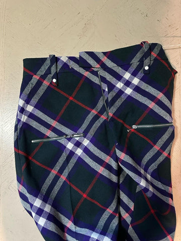 NWT $2850 Burberry Men’s Check Wool Pants Green/Blue/Red 34 US ( 50 Eu ) Italy