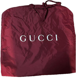 Brand New Gucci Garment Suit,  Any Clothing Unisex Burgundy Bag
