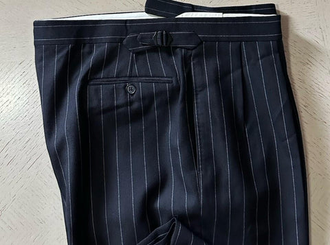 Ralph Lauren Purple Label Double-Breasted Suit Black 46R US/56R Eu New $3295