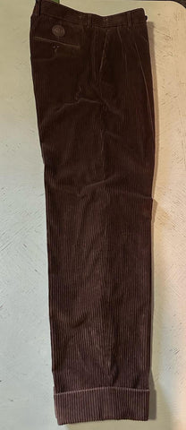 Gucci Men Corduroy Pants DK Brown 36 US ( 52 Eu ) Italy New $1250