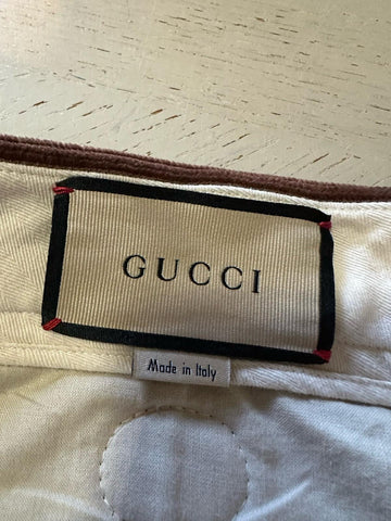 Gucci Men Corduroy Pants DK Brown 36 US ( 52 Eu ) Italy New $1250