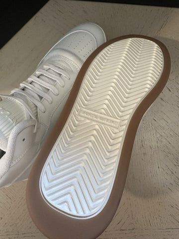 NIB Saint Laurent Mid-top Leather sneakers White 9 US/42 Eu 711250