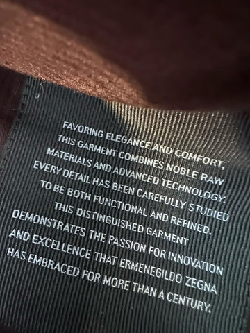 $1295 Ermenegildo Zegna Maserati Pants Black Size 34/50