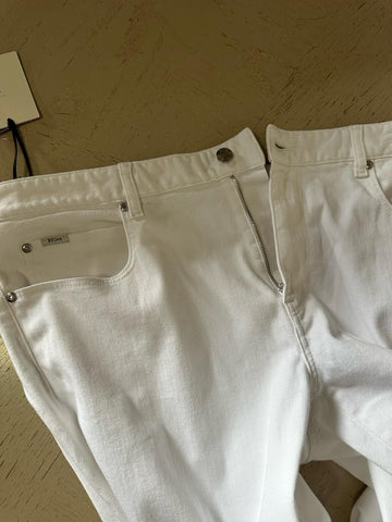 New ZZEGNA Men Slim Fit Jeans Pants White 38 US/54 Eu