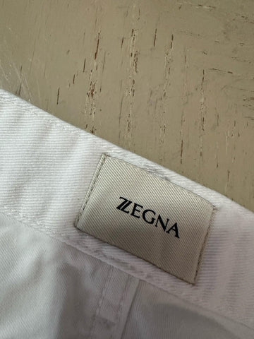 New ZZEGNA Men Slim Fit Jeans Pants White 38 US/54 Eu