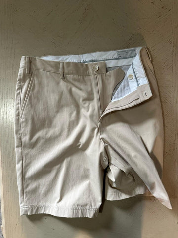 NWT $695 Brunello Cucinelli Men Short Pants Ivory Size 52/36