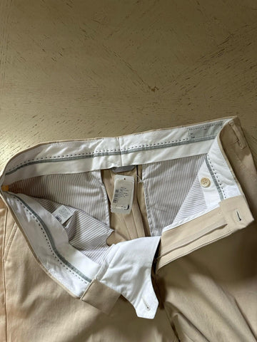 NWT $695 Brunello Cucinelli Men Short Pants Ivory Size 52/36