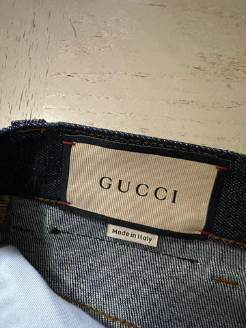 NWT $1200 Gucci Men Denim Jeans Pants DK Blue Size 29 ( Measured 30 )