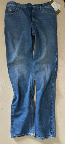 NWT $1180 Gucci Men Denim Jeans Pants Blue Size 31