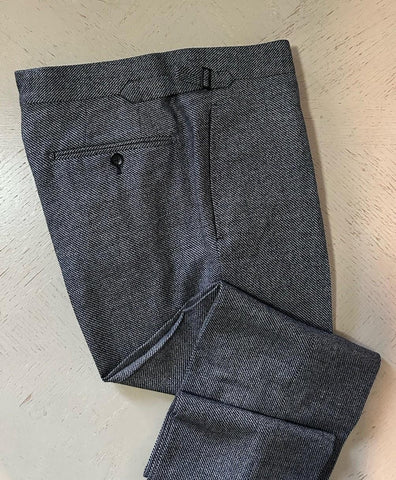 NWT $5690 TOM FORD Men Shelton Wool Suit DK Gray 40R US/50R Eu Italy