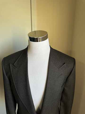 NWT $4630 TOM FORD Men Shelton Sport Coat Jacket Blazer Brown/Gray 44R US/54R Eu