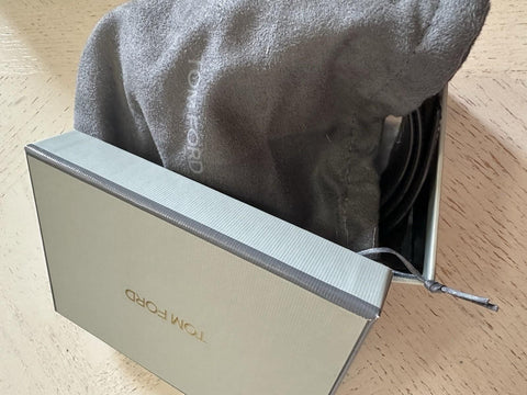 New $920 TOM FORD Mens Leather Belt Brown 105/42 Italy