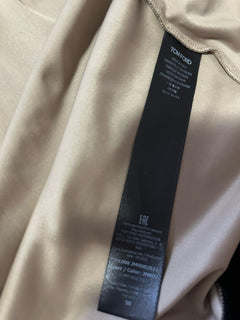 NWT  $1890 TOM FORD Men Track Jacket Black/Brown 50/M