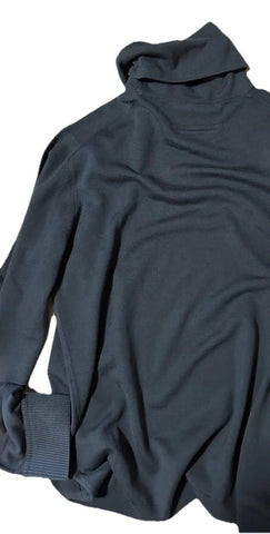 ZEGNA Couture Wool Turtleneck Sweater DK Gray 54 Eu ( XL ) New $1090 Italy