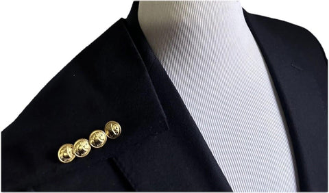 New Polo Ralph Lauren Men Iconic Doeskin Blazer Blazer Jacket Navy 46L/56L Italy