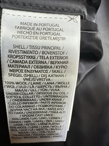 New Polo Ralph Lauren Men Iconic Doeskin Blazer Blazer Jacket Navy 46L/56L Italy