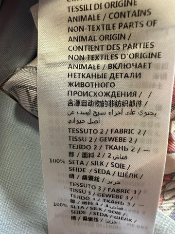 Gucci Men’s GG Print Short Sleeve Shirt Blue/Multi Size 48/M