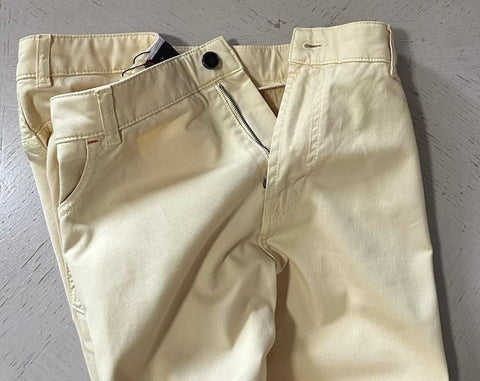 ISAIA Straight Jeans Pants Yellow size 56 Eu/40 US New $750