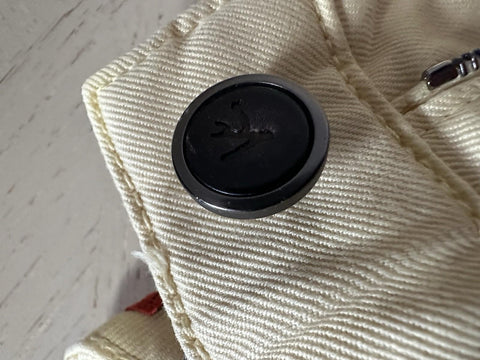 ISAIA Straight Jeans Pants Yellow size 56 Eu/40 US New $750