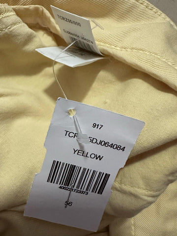 ISAIA Straight Jeans Pants Yellow size 56 Eu/40 US New $750