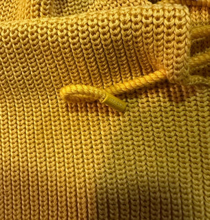 Loro Piana Women Rapallo Ribbed Top Blouse SUNNY YELLOW Size S New $1450