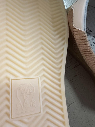 NIB $950 Brunello Cucinelli Men’s Suede Sneakers Shoes Beige 7 US/40 Eu