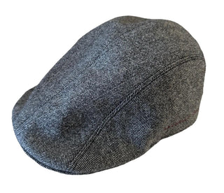 NWT Brunello Cucinelli Men Cucinelli Print Flat Cap Hat Gray Size M