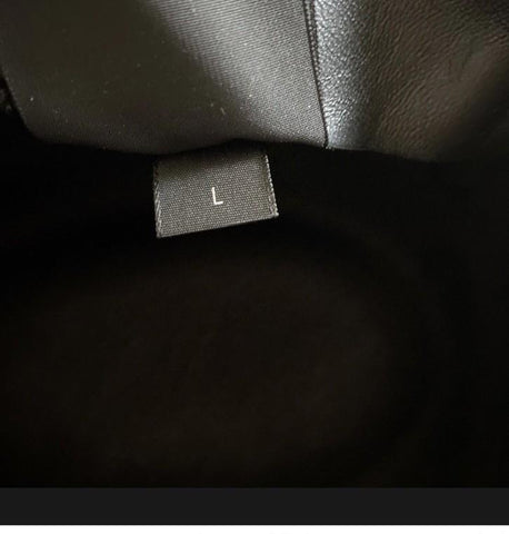 NWT $995 Saint Laurent Men Shaggy Felt Fedora Hat Black Size L Italy