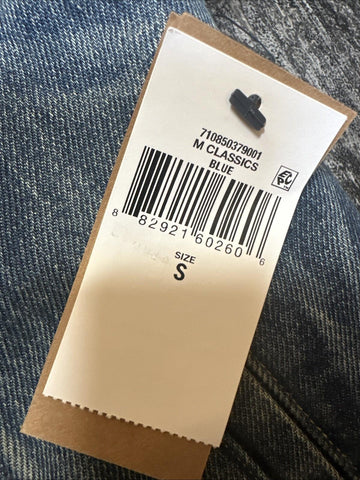 Polo Ralph Lauren Men Faux-Shearling-Lined Denim Jacket Blue Size S