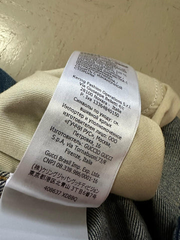 NWT $1180 Gucci Men Denim Jeans Pants Blue Size 36